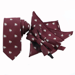 Corbata delgada de animales para hombre, poliéster, Jacquard, insectos, <span class=keywords><strong>coche</strong></span>, bicicleta, corbatas impresas para <span class=keywords><strong>boda</strong></span>, trajes de negocios, vestido, corbata delgada de 6cm, regalo - Product Image 6