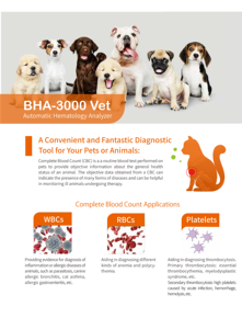 Analizador de Hematología Getein BHA-3000, Analizador de Hematología Veterinaria de 3 Partes - Product Image 3