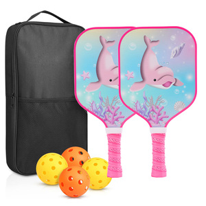 Kit professionnel d'équipement de pickleball pour activités de team building, bien-être et jeux de groupe en entreprise, avec raquettes, balles et sac - Product Image 2