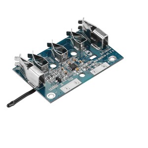 Caja para Batería de 18V, Caja para Batería de Iones de Litio de 18650 de 10 Celdas y <span class=keywords><strong>Placa</strong></span> PCB de Carga BMS para Herramientas Eléctricas BOS - Product Image 3