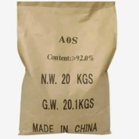 AOS92 Alpha Olefin Sulfonate 92% Poudre de tensioactif à haute mousse 25kg Matière première détergente Qualité industrielle CAS Vente directe usine