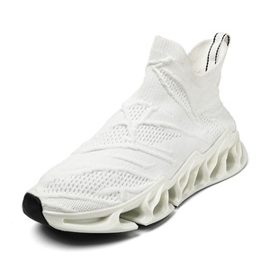 <span class=keywords><strong>Zapatos</strong></span> <span class=keywords><strong>de</strong></span> hoja para hombre <span class=keywords><strong>de</strong></span> <span class=keywords><strong>talla</strong></span> grande 39-46, calcetines <span class=keywords><strong>de</strong></span> alta elasticidad, forro <span class=keywords><strong>de</strong></span> malla transpirable a la moda, antideslizante para primavera Otoño Invierno - Product Image 6
