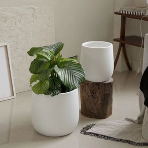 Macetas de Jardín de Fibra de Vidrio Zoom, <span class=keywords><strong>Grandes</strong></span>, Ecológicas, Duraderas, para Exteriores, con Orificio de Drenaje, <span class=keywords><strong>Autorriego</strong></span>, Personalizables - Product Image 3