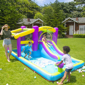 닥터 돌핀 420D+840D 패브릭 에어바운스 점핑 바운스 하우스 - Product Image 6