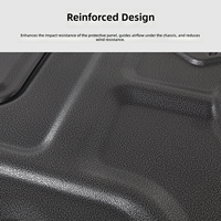 Plaque de protection inférieure en acier au manganèse pour moteur Honda City 2015+, couleur rouge disponible