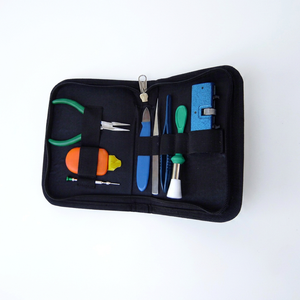 Kit de remplacement de piles de montre SUNTOOLS/STIPL 8 pièces avec pinces, tournevis, extracteur de barrettes à ressort et fer à souder pour outils de bricolage - Product Image 1