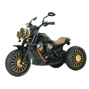 Motocyclettes électriques pour enfants, tricycles, voitures jouets pour bébés, télécommande, double siège, cadre en acier à haute teneur en carbone, lecteur MP3/USB/TF - Product Image 3