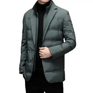 Yufan सर्दियों नई पुरुषों की रंगीन जाकेट शैली नीचे जैकेट व्यापार अवकाश पुरुषों के नीचे जैकेट रंगीन जाकेट Mens जैकेट