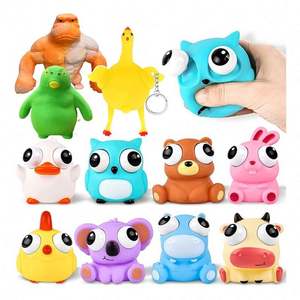 Juguete Sensorial de Compresión de Rata con Temática de Queso, Diseño Divertido, Juego Antiestrés para Niños, Sistema de Recompensas para el Aula, Alivio del Estrés - Product Image 6