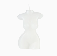 Bougie parfumée créative Lovsens, bougie en forme de mannequin réaliste, ornement décoratif, accessoires de photographie