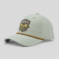 Gorra de Béisbol Transpirable con Perforaciones Láser, Logotipo de Silicona, Secado Rápido, para Correr, Golf y Actividades al Aire Libre