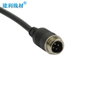 Rearview 4 Pin Aviation Extension Cable For Vehicle Rearview System