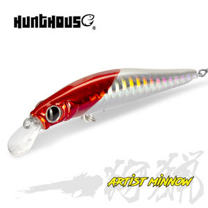 เหยื่อปลอมแบบจมน้ำ ขนาด 70 มม./80 มม. สำหรับตก<span class=keywords><strong>ปลา</strong></span>เทราต์ น้ำเค็ม ตีไกล แบบมินโนว์ ขายส่ง - Product Image 1