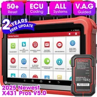 Launch X431 Pros V5.0 con 37+ Funzioni Speciali, Strumento Diagnostico di Livello OEM, Macchina Diagnostica per Codifica ECU per Tutti i Veicoli