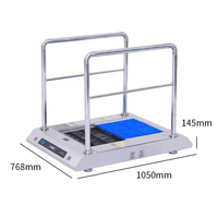 Machine de nettoyage de semelles de chaussures sans poussière pour atelier, machine à laver automatique à induction pour chaussures et baskets