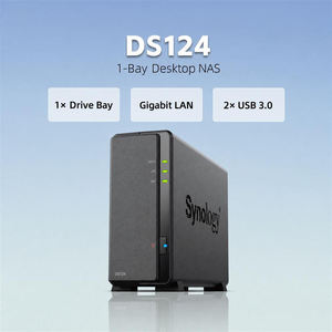 ใหม่สำหรับ DS124 1-Bay USB Interface NAS DiskStation พร้อม SSD รองรับการเชื่อมต่อเครือข่ายสำหรับจัดเก็บข้อมูล - สินค้าพร้อมส่ง - สำหรับใช้งานส่วนบุคคลหรือองค์กร - Product Image 1