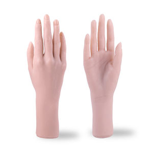 Haute Qualité Maquillage Permanent Silicone Mâle Silicone <span class=keywords><strong>Main</strong></span> Pratique Modèle Formation pour Maquillage Permanent et <span class=keywords><strong>Tatouage</strong></span> - Product Image 4