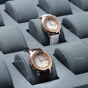 Customized High Quality Microfiber Watch Display Stand Watch Display Organizer - Product Image 5