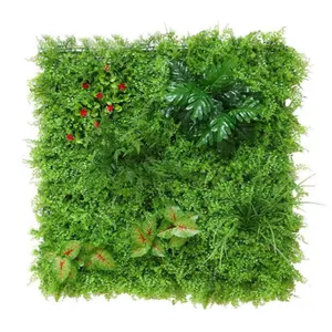 Artificial Sea Grass Wall Decoration Flower Background Wall Interior Exterior Wall Artificial Grass