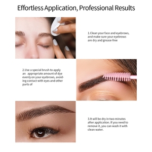Gel fixant pour sourcils transparent imperméable longue durée, gel coiffant pour sourcils à tenue forte, gel <span class=keywords><strong>de</strong></span> lamination pour sourcils - Product Image 6