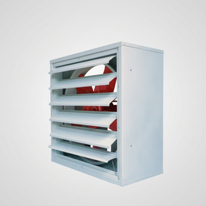 Ventilateur axial 4P/6P à fixation murale pour parcs industriels et usines, ventilateur de ventilation d'usine en acier SS400 avec commande par bouton 220-380V - Product Image 1