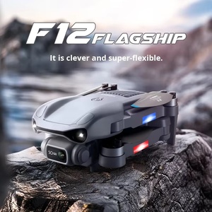 Drone GPS F12 professionnel longue portée, 25 min d'autonomie de vol, moteur brushless 6K HD, double caméra ESC, Wi-Fi FPV RC, en plastique - Product Image 4