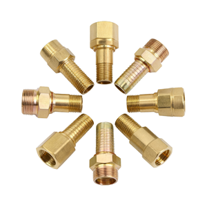 Tùy chỉnh chính xác nguyên mẫu thép không gỉ đồng thau đồng nhôm 5 trục phay dịch vụ CNC gia công van kết nối - Product Image 1