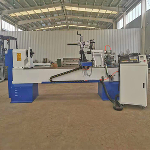 Controlador PLC Horizontal para Torno de <span class=keywords><strong>Madera</strong></span> CNC de 3 Ejes con Cuchilla de Carburo - Product Image 5