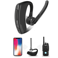 Écouteur sans fil professionnel Ruibao pour talkie-walkie avec contrôle PTT, casque d'intercom, interface K/M, prise USB, écologique