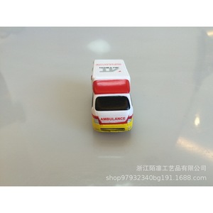 รถของเล่นรถพยาบาล การ์ตูน พลาสติก ทนทาน อุปกรณ์ตกแต่งโต๊ะ - Product Image 2