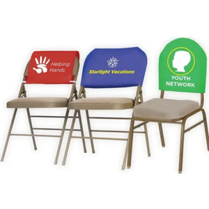 Custom <strong>Half</strong>-<strong>Cover</strong> <strong>Chair</strong> Slipcover Personalized Stretchable Banquet <strong>Chair</strong> Back <strong>Cover</strong> - Product Image 6