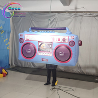 Modèles de décoration publicitaire Radios gonflables Enregistreurs gonflables géants personnalisés