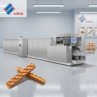 Produsen Mesin Pembuat Waffle Otomatis Baru, Harga Langsung Pabrik untuk Mesin Pembuat Waffle Industri Kapasitas Besar