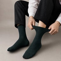 Chaussettes habillées pour hommes, sans couture, sans ressort, pour tenue formelle ou professionnelle