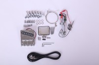 TC Factory DIY Semi-finished Electric Guitar Kits with Maple Neck & Fingerboard Basswood