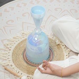 מזרח רומנטי צבעוני ידית קוורץ שירה קערת כלי נגינה קערת קרח - Product Image 4