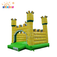 Château gonflable WINSUN, design tendance, structure de saut en PVC, ignifuge, imperméable, couleur et logo personnalisés, CE, installation facile