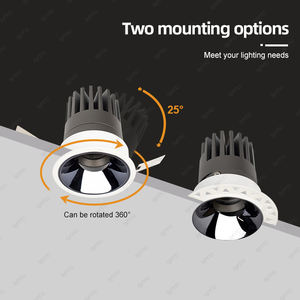 Étanche Salle De Bains Downlight Spot Support <span class=keywords><strong>Plafond</strong></span> Downlight Lampe Étanche IP65 8w Moulé Sous Pression En Aluminium LED Down Light - Product Image 2