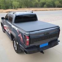 Couverture de benne de camionnette en vinyle souple de qualité supérieure pour Toyota Hilux Tacoma Ford Ranger Isuzu D-Max, benne de 5,0 à 5,4 pieds