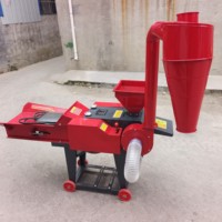Broyeur agricole robuste pour fourrage, machine de découpe et de broyage de paille et de balles de riz pour la fabrication d'aliments pour animaux d'élevage