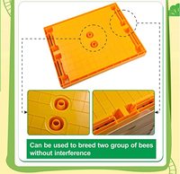 Mangeoire d'abeilles en plastique apiculture américaine Top mangeoires d'abeilles pour ruches
