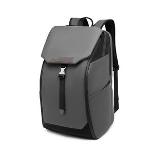 Sac à dos pour ordinateur portable en cuir PU imperméable personnalisé, décontracté, durable, sport, voyage, école, pour étudiant - Product Image 1