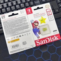 Carte mémoire 128 Go en gros d'usine, sous licence pour Nintendo Switch, SDSQXAO-128G-GN3ZN