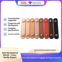 Bestseller Transfrontaliero D-7: Supporto per Spalla a L in Vera Pelle con Clip per Manico, Accessorio per Borsa, Sollievo dallo Stress