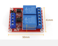 Module de relais optocoupleur à déclenchement haute/basse tension 2 canaux 5V/12V/24V avec relais bidirectionnels, contrôle de tension CC Baixinda FC055