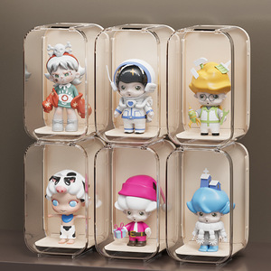2026 Vitrina Modular Apilable de Pared de Acrílico Transparente para Cajas Sorpresa, Organizador de Figuras y Figuras de Acción, Venta al por Mayor - Product Image 5