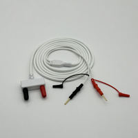 Câble de connexion externe temporaire pour pacemaker 2P, rallonge de pacemaker, connecteur banane 4 mm vers connecteur à broches 2,0 mm