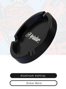 Kit de boîte à tabac avec plateau à rouler, broyeur à herbes, cendrier, pot en verre, logo OEM gratuit - Product Image 3