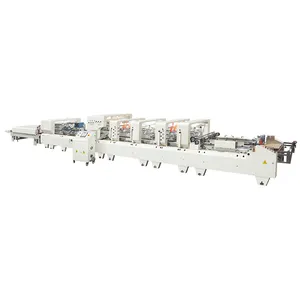 Maoyuan HS-1150FSC 1250FSC 1350FSC 특별 디자인 널리 사용되는 그룹화 유형 4 및 6 코너 폴더 gluer 충돌 잠금 하단