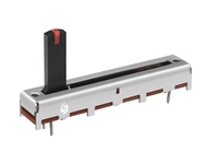 Potentiomètre coulissant SOUNDWELL 30MM avec options de couleur LED, personnalisable en usine, technologie à film de carbone réglable, AC 100V 0.2W